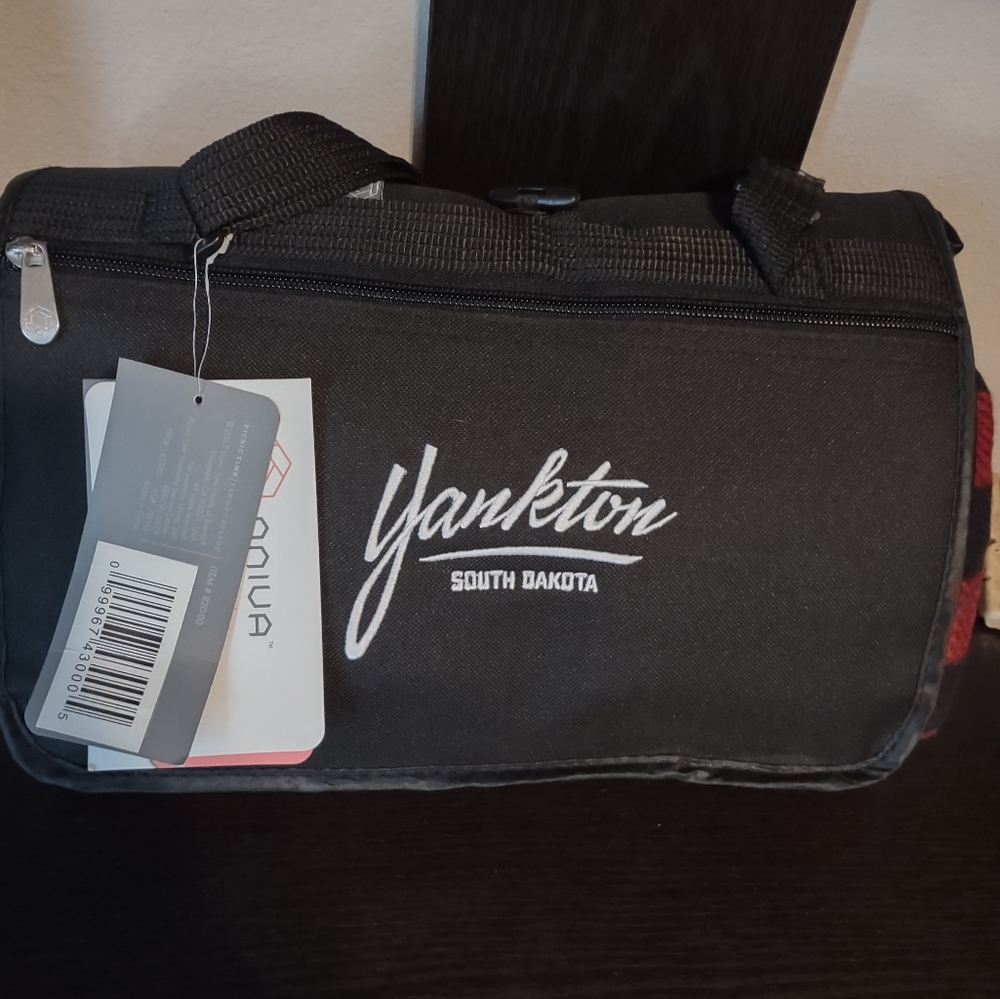 Picnic blanket buffalo plaid